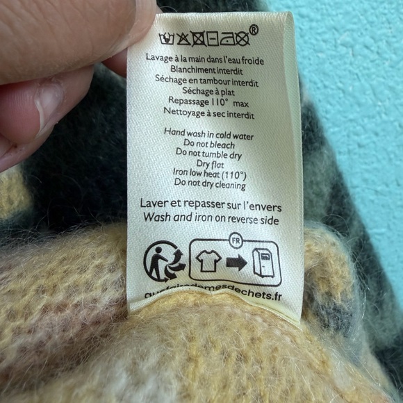 💎🇫🇷 RARE Sézane x Les Composantes Silene Jumper, Garden Flowers - Picture 10 of 10